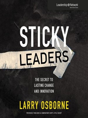 cover image of Sticky Leaders